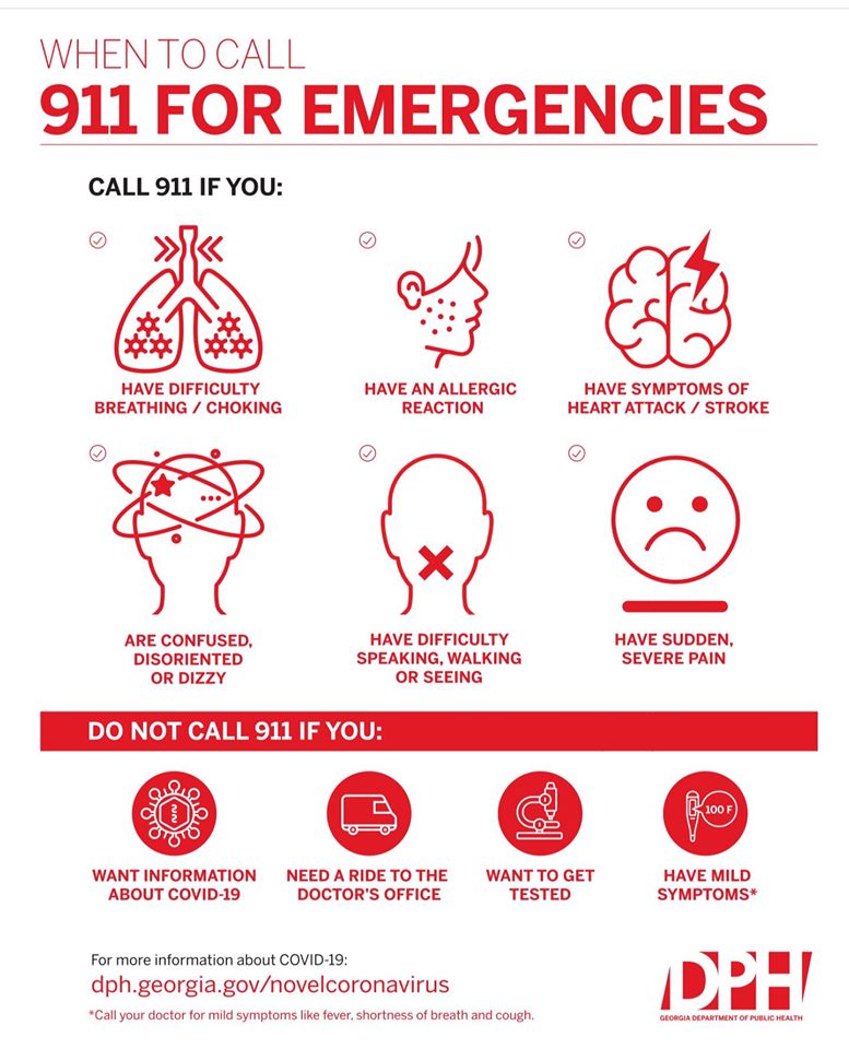 When to Call 911 for Emergencies Wilkes County,